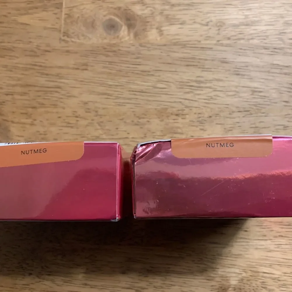 2 Pack beauty blender‎ BOUNCE Soft Focus Gemstone Setting POWDER Nutmeg